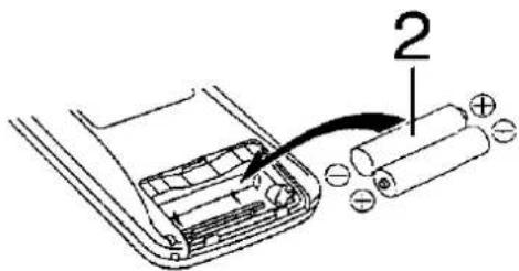 PANASONIC SL-PS840 - Battery installation - 2