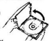 PANASONIC SL-P999 - ■ Removal of the disc from the case - 1