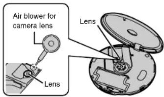 PANASONIC SL-CT590 - Maintaining the Lens - 1