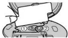 PANASONIC SL-CT590 - If the battery lld comes loose - 1