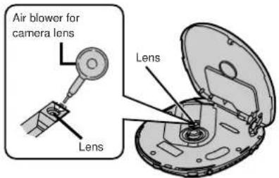 PANASONIC SL-CT470 - Maintaining the lens - 1