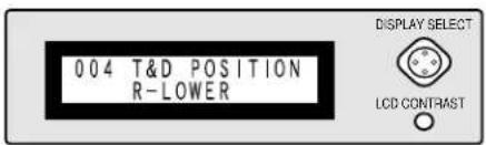 PANASONIC WJ-HD100 - - Zeit- und Datumsposition 004 T&D POSITION - 3