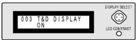 PANASONIC WJ-HD100 - - Zeit- und Datumsdisplay 003 T&D DISPLAY - 2