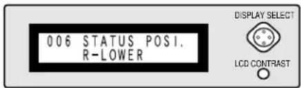 PANASONIC WJ-HD100 - • Statusposition 006 STATUS POSI. - 3