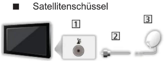 PANASONIC Viera TX-49DS500ES - Grundlegende Anschlüsse - 1