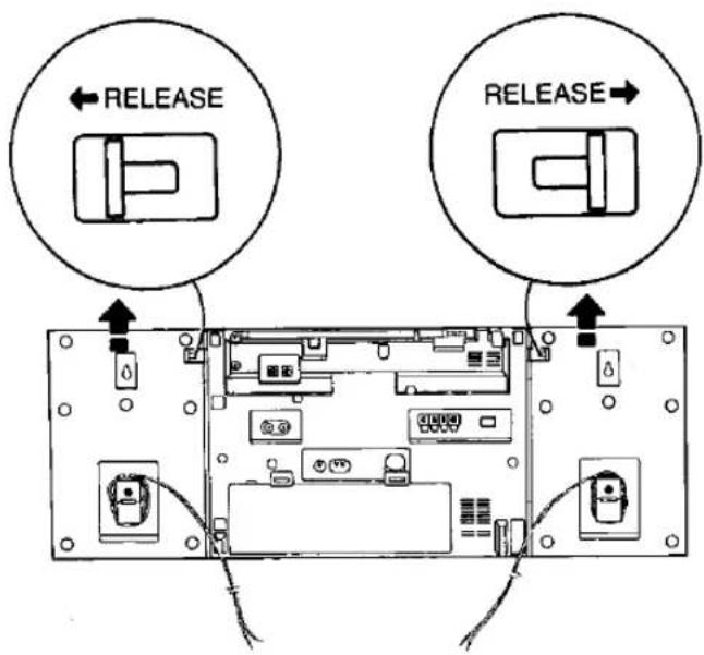 PANASONIC RX-CW200 - ■ Detaching the Speakers - 1