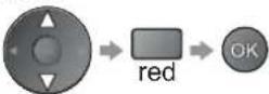 PANASONIC Viera TX-32LZD80 - ■ To cancel a timer programming event - 1