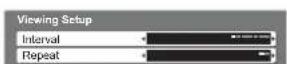 PANASONIC Viera TX-32LZD80 - ■ Slide show settings (operate in step ③ or ④) - 6