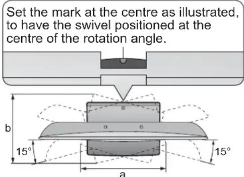 PANASONIC Viera TX-32LZD80 - ■Adjust the LCD panel to your desired angle - 2