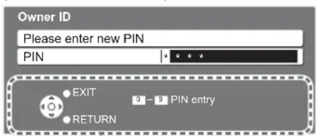 PANASONIC Viera TX-32LZD80 - ■ON SCREEN HELP Instructions box - 1
