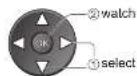 PANASONIC Viera TX-32LXD700 - Select the input mode connected to the equipment - 2