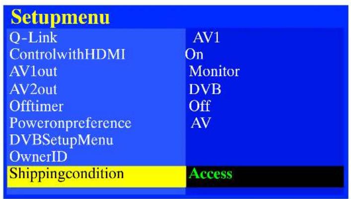 PANASONIC Viera TX-32LXD60EB - ShippingconditionallowsyoutoresettheTVtoitsoriginalcondition,i.e.no channelstunedin. - 2