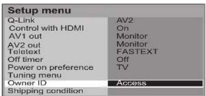 PANASONIC Viera TX-32LX60L - Owner ID - 7
