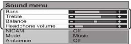 PANASONIC Viera TX-32LX60L - Setup menu - 1