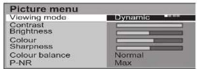 PANASONIC Viera TX-32LX60L - Setup menu - 1