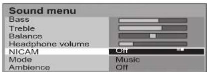 PANASONIC Viera TX-32LX60L - Setup menu - 2