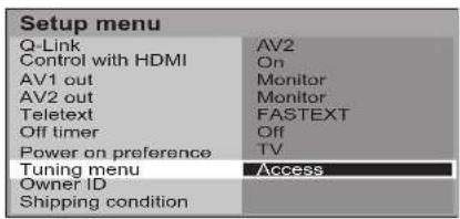 PANASONIC Viera TX-32LX60L - Programme edit - 2