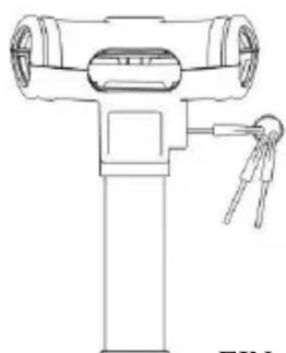 OLYMPIA LKA 102 - Aktivierung des Alarms mit der Fernbedienung - 5