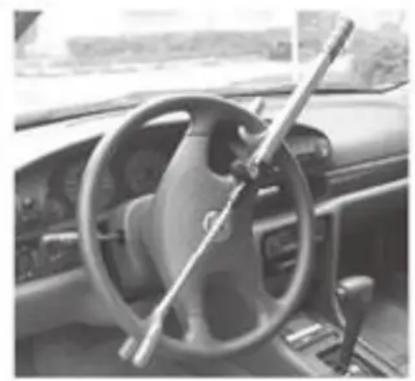 OLYMPIA LK 101 - Universelle Lenkradkralle für PKW/Wohnmobile - 1