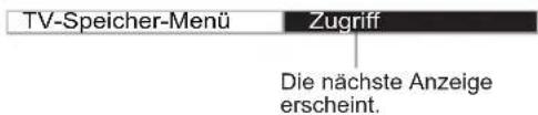PANASONIC Viera TX-32LE7FSA - ■ Weiterschalten zur nächsten Anzeige - 1