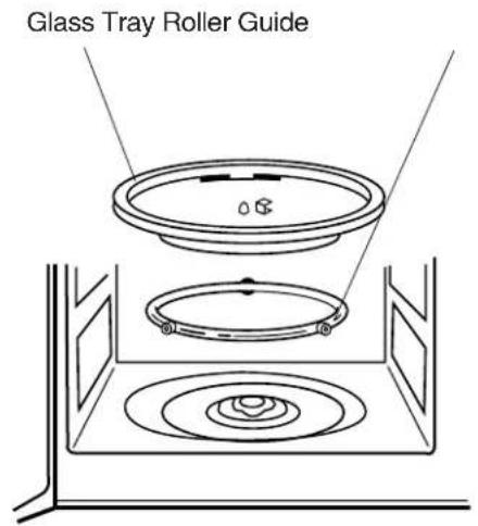 Glass Tray Roller Guide