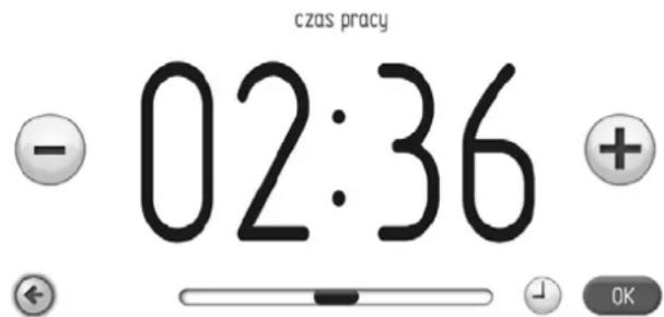 AMICA EBI 712104 AA PYRO - Menu główne \ ustawienia \ czas / godzina - 2