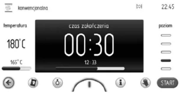 AMICA EBI 712104 AA PYRO - Działanie programu użytkownika - 1