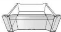 PANASONIC NR-BD28AB1 - Parts you can wash with water - 2