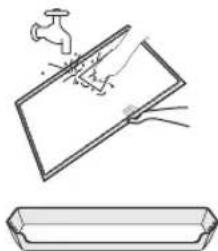PANASONIC NR-BD28AB1 - Parts you can wash with water - 1