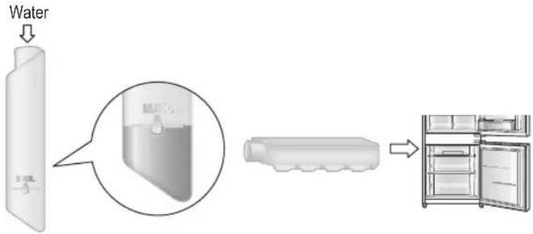 PANASONIC NR-BD28AB1 - Making ice cubes - 2