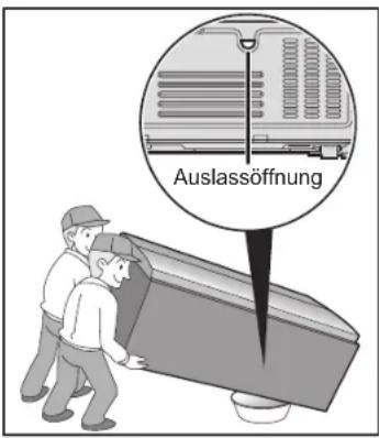 PANASONIC NR-B55VE1 - Wenn der Kühlschrank bewegt oder transportiert werden soll - 1