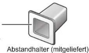 PANASONIC NR-B55VE1 - Installieren der Abstandhalter - 1