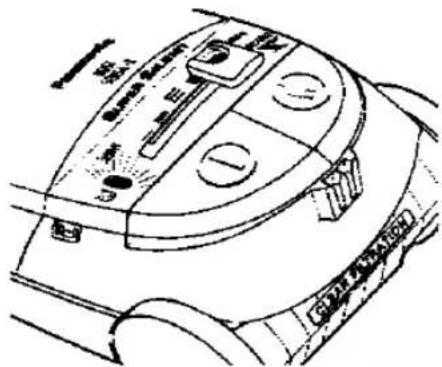 PANASONIC MC-E960K - B-9) Dust bag check indicator - 1