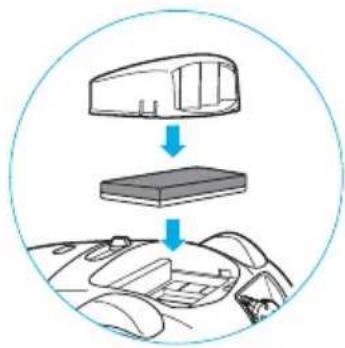 Diagramm, das einen Autoinnenraum mit einem Gerät und seinen internen Komponenten zeigt, auf Chinesisch beschriftet.