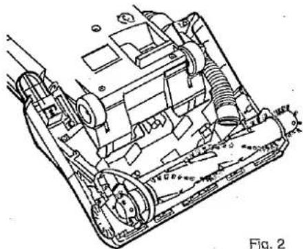 Technische Strichzeichnung einer mechanischen Baugruppe mit Zahnrädern und Gehäuse (kein Text oder Symbole)
