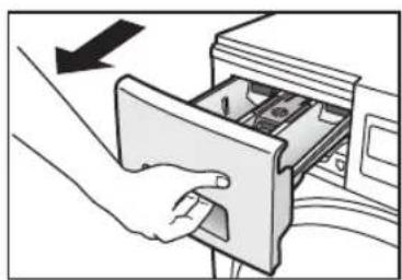 PANASONIC NA-A48VB6 - Reinigen des Waschmittelfaches - 2