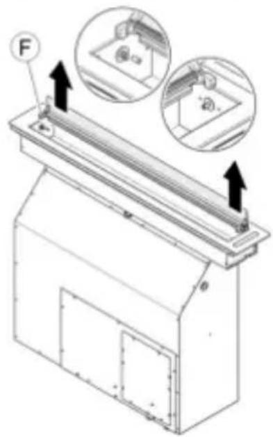 PANASONIC KH-DX 98 GMEPG - Lamelle öffnen (Reinigungsstellung) - 1
