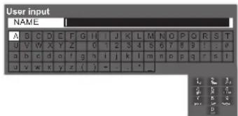PANASONIC Viera TX-L37D28BWA - Set characters one by one - 1