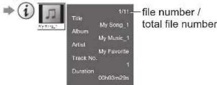 PANASONIC Viera TX-L37D28BWA - ■Playback from File view - 3