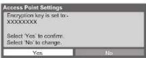 PANASONIC Viera TX-L37D28BWA - Search for access point■ - 10