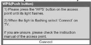 PANASONIC Viera TX-L37D28BWA - ■WPS(Push button) - 1