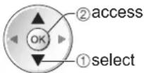 PANASONIC Viera TX-L37D28BWA - Network settings for the Wireless LAN connection - 6