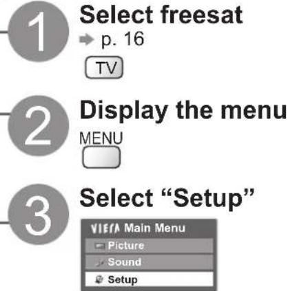 PANASONIC Viera TX-L37D28BWA - freesat channels - 2