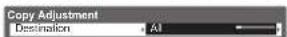 PANASONIC Viera TX-L37D28BWA - Select the destination to copy to - 1