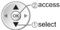 PANASONIC Viera TX-L37D28BWA - Network settings for the Wireless LAN connection - 4
