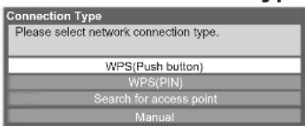 PANASONIC Viera TX-L37D28BWA - Network settings for the Wireless LAN connection - 5