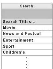 PANASONIC Viera TX-L37D28BWA - ■To search programme titles and view a list of the searched programmes - 2