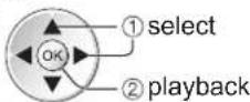 PANASONIC Viera TX-L37D28BWA - ■Playback from File view - 2