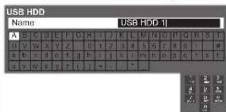 PANASONIC Viera TX-L37D28BWA - Select the USB HDD for recording and start registration / setup - 11