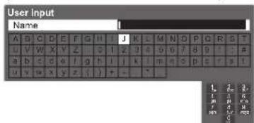 PANASONIC Viera TX-L37D28BWA - ■User input - 2
